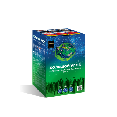 Большой улов Фонтан фейерверк купить в Казани | kazan.salutsklad.ru